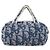 Borsa a mano Christian Dior Trotter Canvas pile Blue Auth 196270A - vista 2