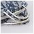 Borsa a mano Christian Dior Trotter Canvas pile Blue Auth 196270A - vista 7