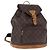 LOUIS VUITTON Zaino Monogram Montsouris GM M51135 LV Auth 195269A Monogramma