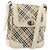 Borsa a tracolla BURBERRY Nova Check Canvas Beige Auth 195053