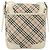 Borsa a tracolla BURBERRY Nova Check Canvas Beige Auth 195053 - vista 2