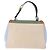 Borsa FENDI Canvas 2way Beige Silver Auth 195971A Argento - vista 2