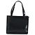 Borsa Tote CHANEL Vernice Nera Argento CC Auth 196085 Nero - vista 13