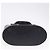 Salvatore Ferragamo Gancini Hand Bag Rubber Black Auth 195426A - view 5