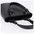 Salvatore Ferragamo Gancini Hand Bag Rubber Black Auth 195426A - view 6