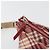 Borsa a tracolla BURBERRY Nova Check Blue Label in tela rossa e argento autentica 195702A Rosso - vista 10