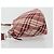 Borsa a tracolla BURBERRY Nova Check Blue Label in tela rossa e argento autentica 195702A Rosso - vista 4