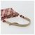 Borsa a tracolla BURBERRY Nova Check Blue Label in tela rossa e argento autentica 195702A Rosso - vista 7