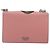 Borsa a tracolla con catena PRADA pelle Saffiano Rosa Argento Auth 195095A - vista 2