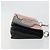 Borsa a tracolla con catena PRADA pelle Saffiano Rosa Argento Auth 195095A - vista 3