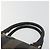 Pequin Borsa Boston in tela Pecan FENDI PVC Nero Marrone Auth 195590 - vista 8