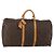 LOUIS VUITTON Monogram Keepall 60 Boston Bag M41422 LV Auth am12081A Monogramma