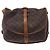 Borsa a tracolla LOUIS VUITTON Monogram Saumur 35 M42254 LV Auth BA14675 Monogramma - vista 2