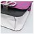 Borsa a Spalla in Pelle VALENTINO 2 in 1 Viola Argento Auth 196036A Porpora - vista 9