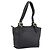 Borsa a tracolla Coach in pelle nera e oro Auth 193995 Nero D'oro