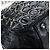 Borsa a tracolla con catena CHANEL Vernice Nero Argento CC Auth BA14739 - vista 16