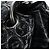 Borsa a tracolla con catena CHANEL Vernice Nero Argento CC Auth BA14739 - vista 9