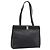 Borsa Tote Salvatore Ferragamo Vala in pelle nera e oro Auth 196268 Nero D'oro