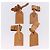 LOUIS VUITTON Etichetta per nome Powanie 10 Set Powanie Leather Beige LV Auth 192567 - vista 10