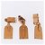 LOUIS VUITTON Etichetta per nome Powanie 10 Set Powanie Leather Beige LV Auth 192567 - vista 6