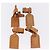 LOUIS VUITTON Etichetta per nome Powanie 10 Set Powanie Leather Beige LV Auth 192567 - vista 9