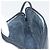 Borsa a tracolla GUCCI Micro GG Canvas PVC Navy Gold Auth 195064 D'oro Blu navy - vista 19