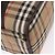 Borsa Boston Burberrys Nova Check Canvas Beige Gold Auth 195967A D'oro - vista 16