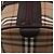Borsa Boston Burberrys Nova Check Canvas Beige Gold Auth 195967A D'oro - vista 17