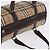 Borsa Boston Burberrys Nova Check Canvas Beige Gold Auth 195967A D'oro - vista 6