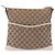 Bolso de hombro GUCCI GG Canvas Beige Silver 145857 Auth 195721 Plata - vista 13