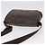 Borsa a tracolla LOUIS VUITTON Damier Ebene Brooklyn MM N51211 LV Auth ka5587 - vista 6