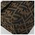 Borsa a Tracolla FENDI Zucca Canvas Mamma Baguette Marrone Argento Auth 195445V - vista 15