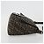 Borsa a Tracolla FENDI Zucca Canvas Mamma Baguette Marrone Argento Auth 195445V - vista 3