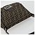 Borsa a Tracolla FENDI Zucca Canvas Mamma Baguette Marrone Argento Auth 195445V - vista 6