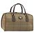 Borsa Boston Burberrys Nova Check Canvas Beige Tono Oro Auth 192716