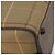 Borsa Boston Burberrys Nova Check Canvas Beige Tono Oro Auth 192716 - vista 16
