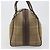 Borsa Boston Burberrys Nova Check Canvas Beige Tono Oro Auth 192716 - vista 4