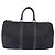 Borsa Boston Christian Dior Trotter Canvas Pelle Navy Silver Auth 192274 Argento Blu navy - vista 13