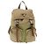 Zaino PRADA Nylon Beige Silver Auth 194982 Argento - vista 13