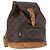 Zaino LOUIS VUITTON Monogram Montsouris MM M51136 LV Auth 195265 Monogramma