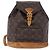 Zaino LOUIS VUITTON Monogram Montsouris MM M51136 LV Auth 195265 Monogramma - vista 13