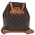 Zaino LOUIS VUITTON Monogram Montsouris MM M51136 LV Auth 195265 Monogramma - vista 2