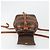 Céline Zaino CELINE Macadam PVC Leather Brown Gold Tone Auth BA14576A Marrone - vista 10