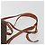 Céline Zaino CELINE Macadam PVC Leather Brown Gold Tone Auth BA14576A Marrone - vista 14