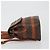 Céline Zaino CELINE Macadam PVC Leather Brown Gold Tone Auth BA14576A Marrone - vista 4