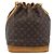 LOUIS VUITTON Borsa a tracolla Monogram Petit Noe M42226 LV Auth 195632 Monogramma - vista 2