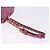 Miu Miu Pouch Leather Pink Gold Tone Auth 195447A Rosa - vista 7
