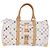 LOUIS VUITTON Monogram Multicolor Keepall 45 Tasche White M92641 LV Auth 195255SM Weiß - Ansicht 13
