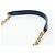 Borsa a tracolla CHANEL Matelasse con catena in pelle d'agnello blu e oro CC Auth 196001M D'oro - vista 16