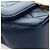 Borsa a tracolla CHANEL Matelasse con catena in pelle d'agnello blu e oro CC Auth 196001M D'oro - vista 17